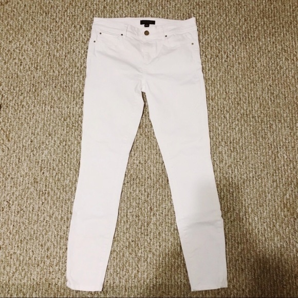 Ann Taylor White Modern Skinny Jeans - Picture 6 of 9